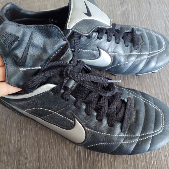 NIKE TIEMPO MYSTIC FG SOCCER BOOTS CLEATS FOOTBALL 2007 310115-011 US 8 main image 9